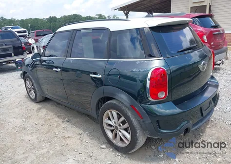 2013 Mini Countryman Cooper S z USA, uszkodzony, nr VIN WMWZC3C52DWP20729